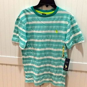 Boys 10/12 Striped Tee